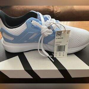 Adidas Ultimashow Light Blue & White Mesh Sneakers